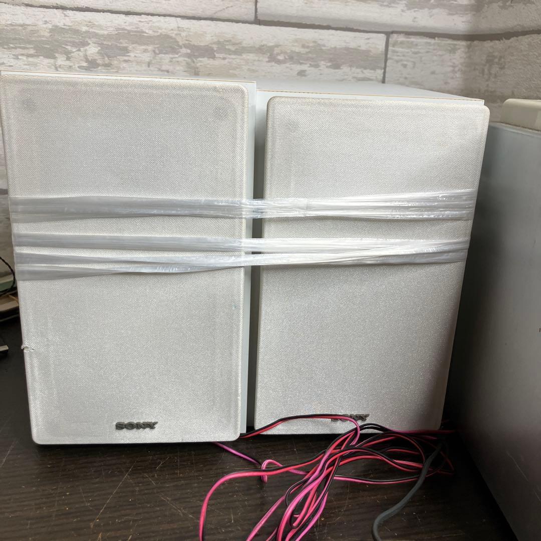 SONY CMT-M35WM コンポ MD CD再生可 スピーカー付