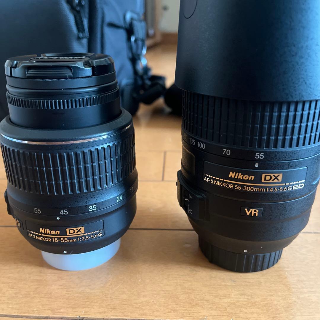 ショット数少：Nikon D5100 18-55/55-300VR Kit