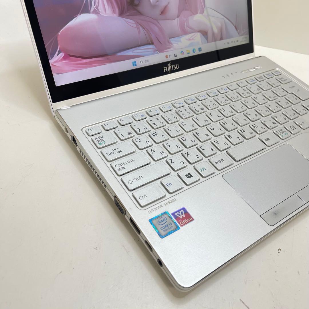 #352 富士通 LIFEBOOK SH90/B3 i5-8250U 8GB