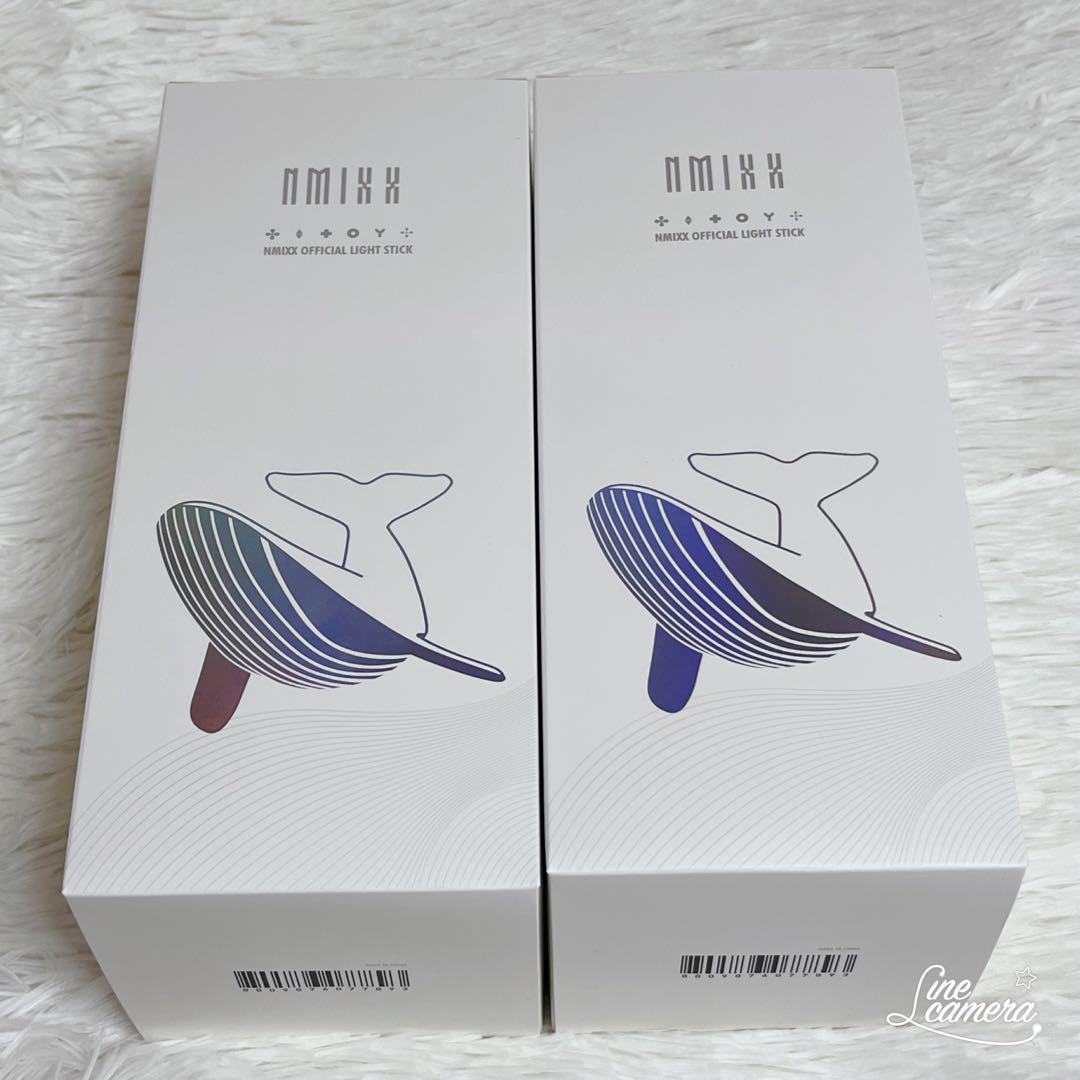 ２個セット　ペンライト　NMIXX OFFICIAL LIGHT STICK
