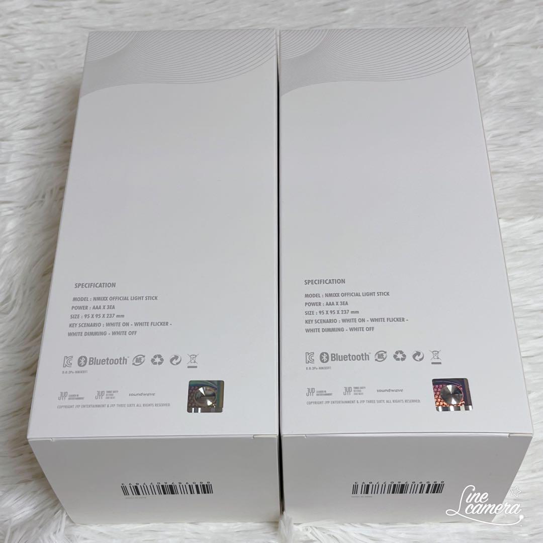 ２個セット　ペンライト　NMIXX OFFICIAL LIGHT STICK