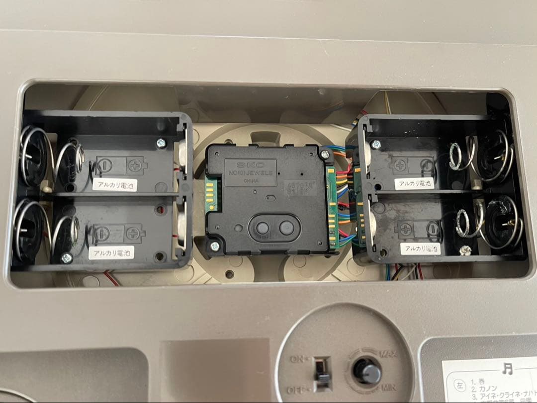 セイコーRE566B からくり時計　掛け時計　美品