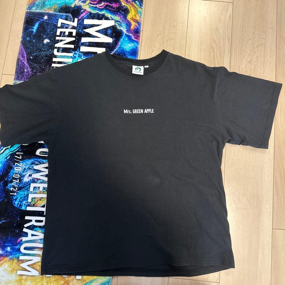 ミセスグリーンアップルゼンジンTシャツLサイズandタオル