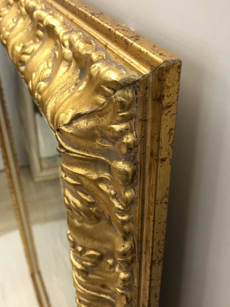 イタリア製　ゴッホ『花咲くアーモンドの木』　額絵　絵画　アート　パネル　壁掛け