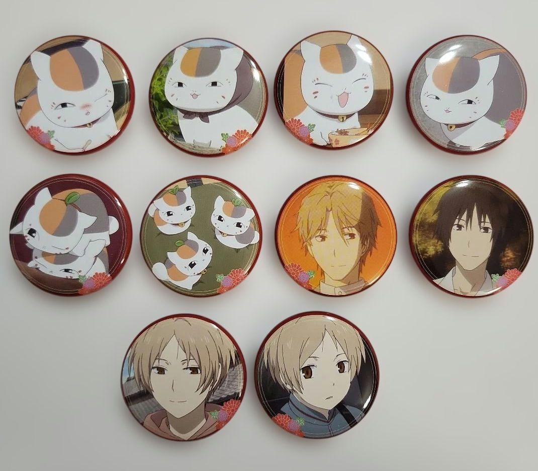 夏目友人帳 うつせみに結ぶ 缶バッジコンプセット