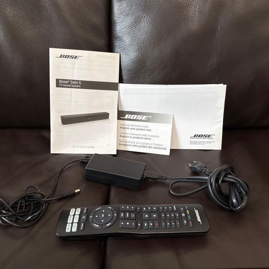 g*s様 Bose Solo 5 サウンドバー