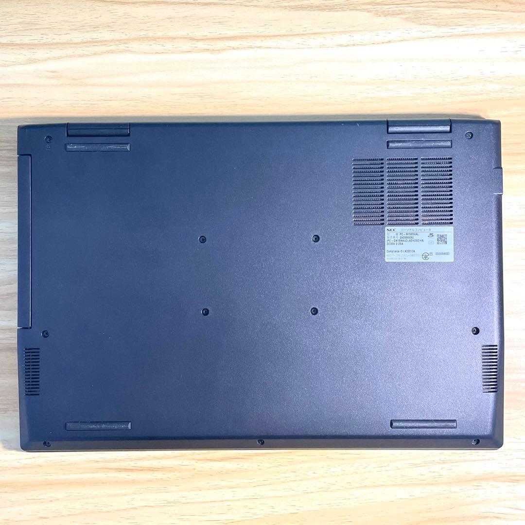 Windowsノート本体 NEC LAVIE N15/Ryzen7/16GB/SSD1TB/Blu-ray