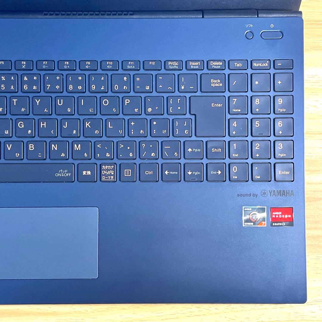 Windowsノート本体 NEC LAVIE N15/Ryzen7/16GB/SSD1TB/Blu-ray