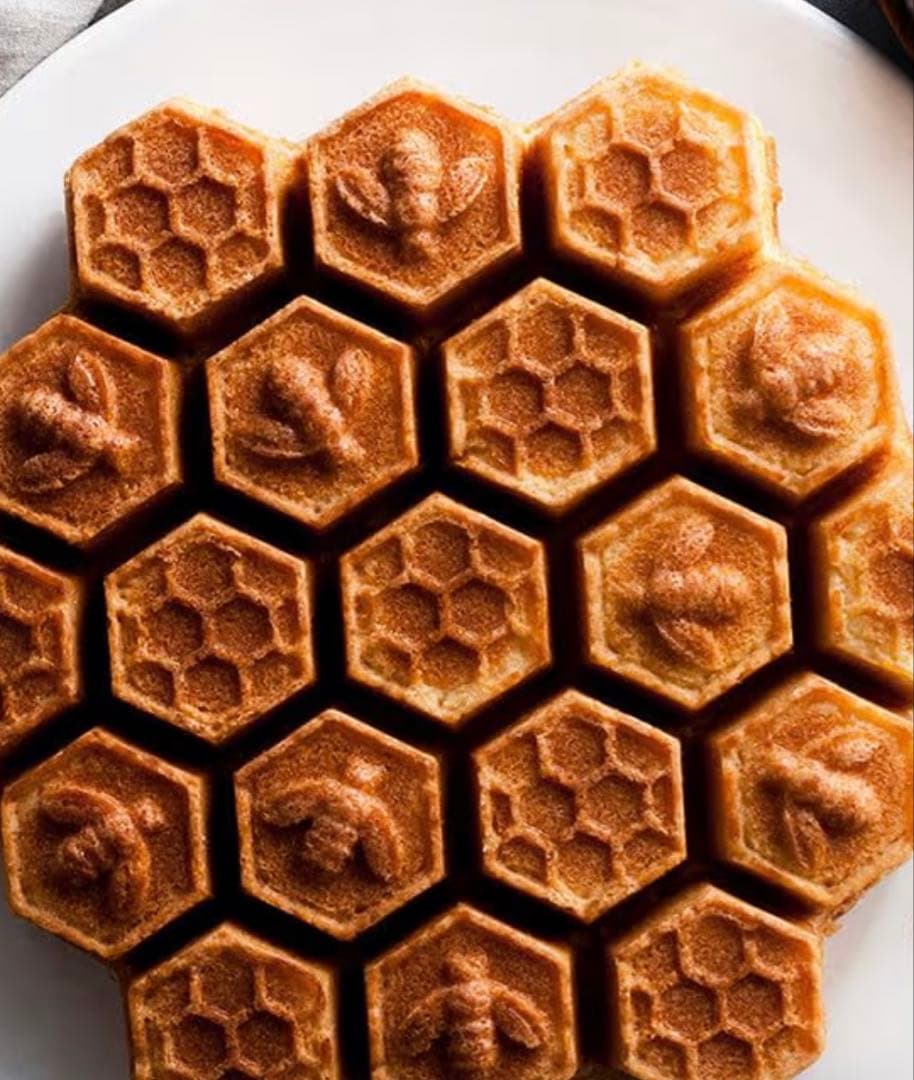 ノルディックウェア蜂の巣型金属製焼き型中古