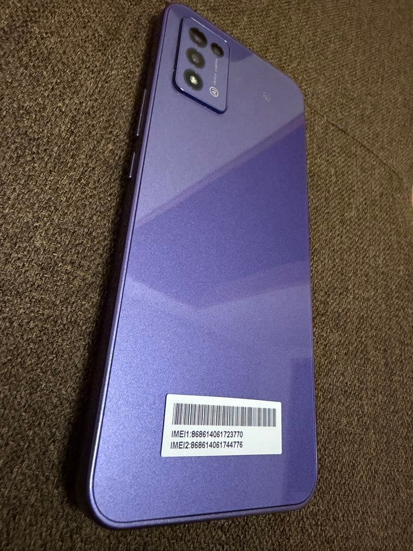 MYOSスマートフォン パープル 未使用