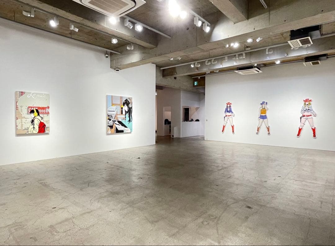 江口寿史 エディションサイン入り版画「Lena’s Café」