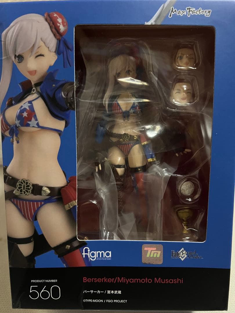 figma バーサーカー/宮本武蔵 Fate/Grand Order 箱痛みあり