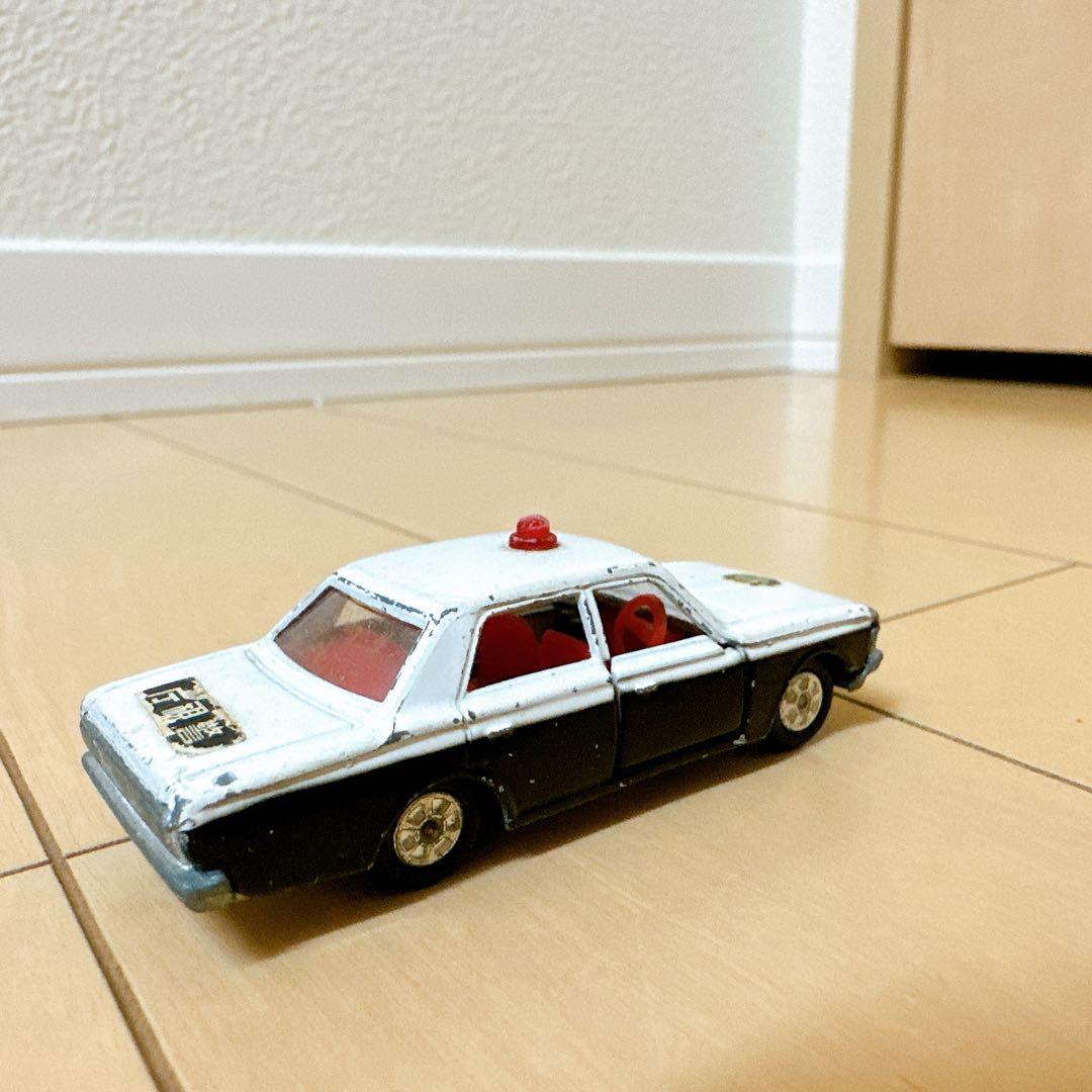 【日本製　激レア】黒箱　No.4-1 トヨタクラウンパトロールカー　1Eホイール