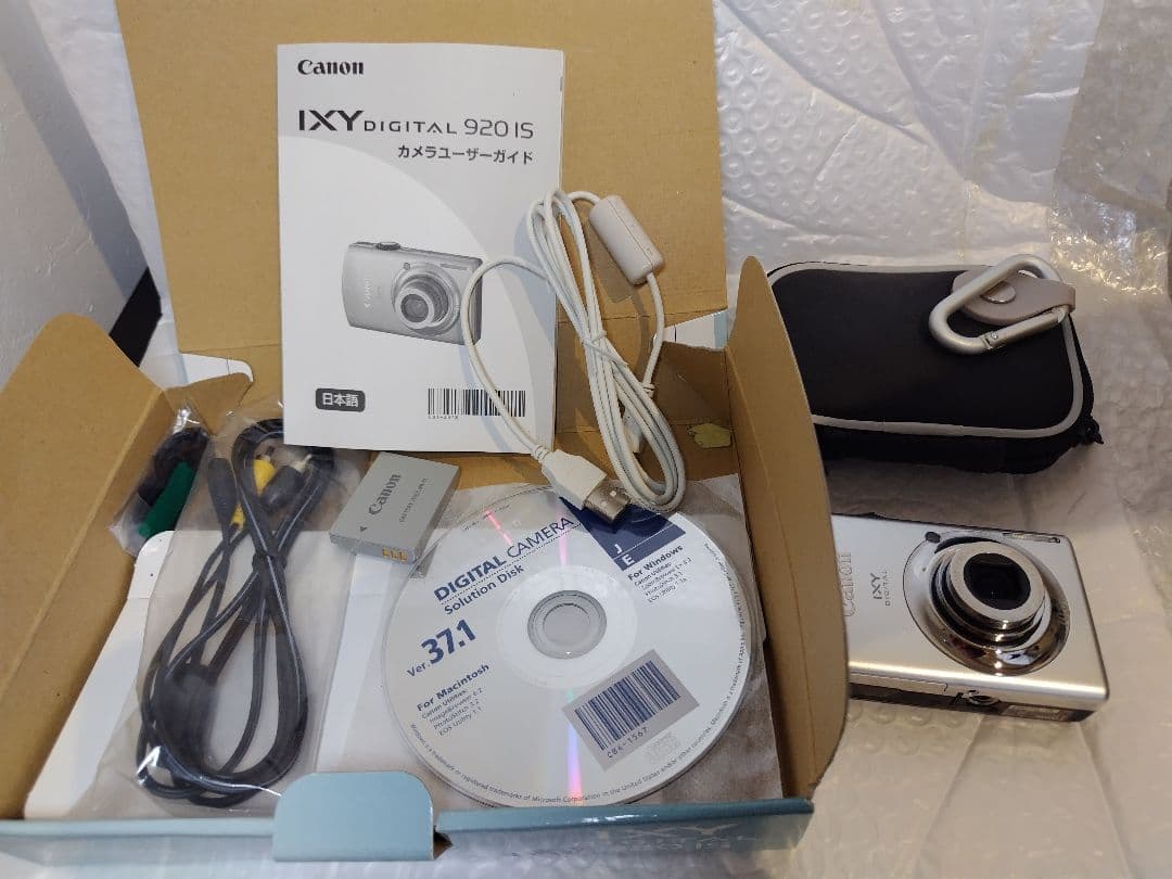 キャノンデジカメジャンク品Canon IXY DIGITAL 920IS 本体