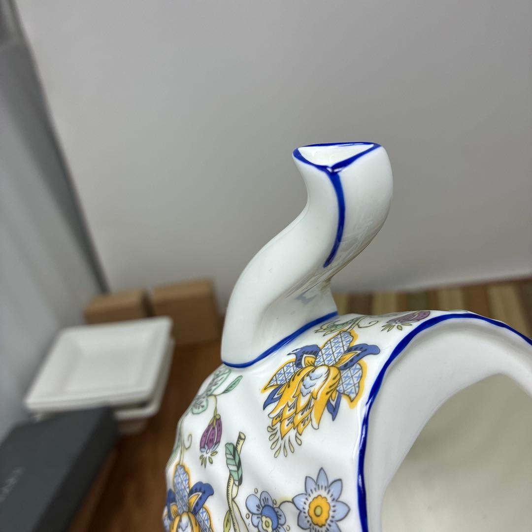 ミントン ハドンホール ブルー ティーポット Sサイズ 未使用極美品 コーヒー