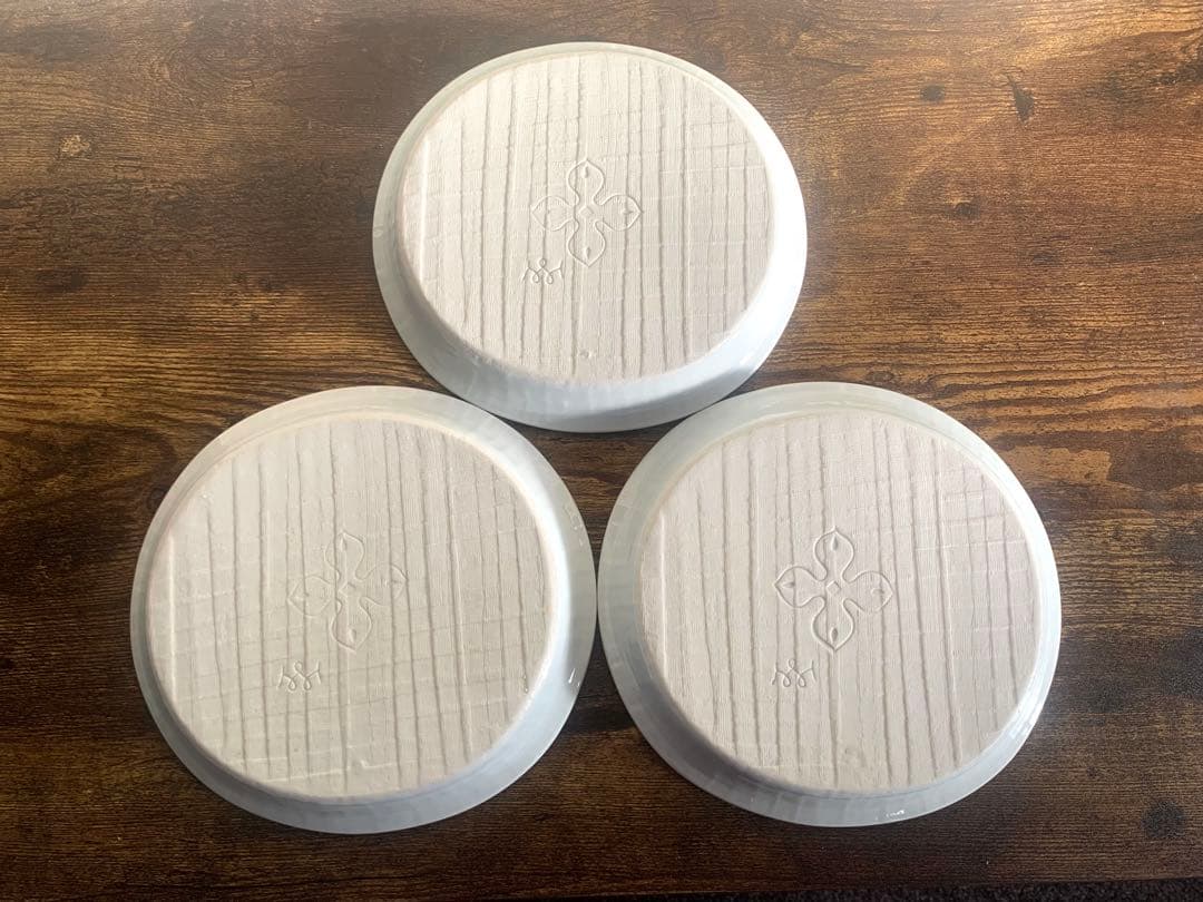 【2枚セット】綿貫宏介 無汸庵 絵皿 染付 飾り皿