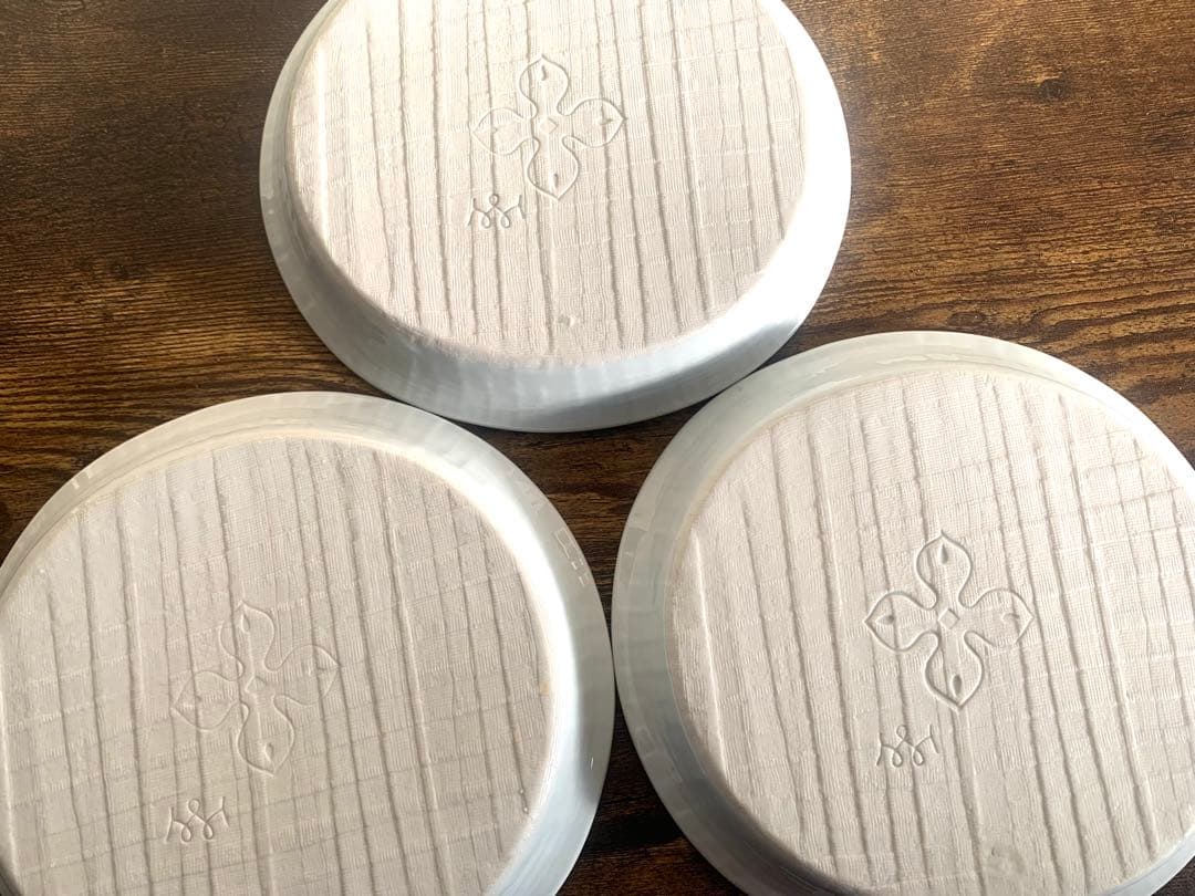 【2枚セット】綿貫宏介 無汸庵 絵皿 染付 飾り皿