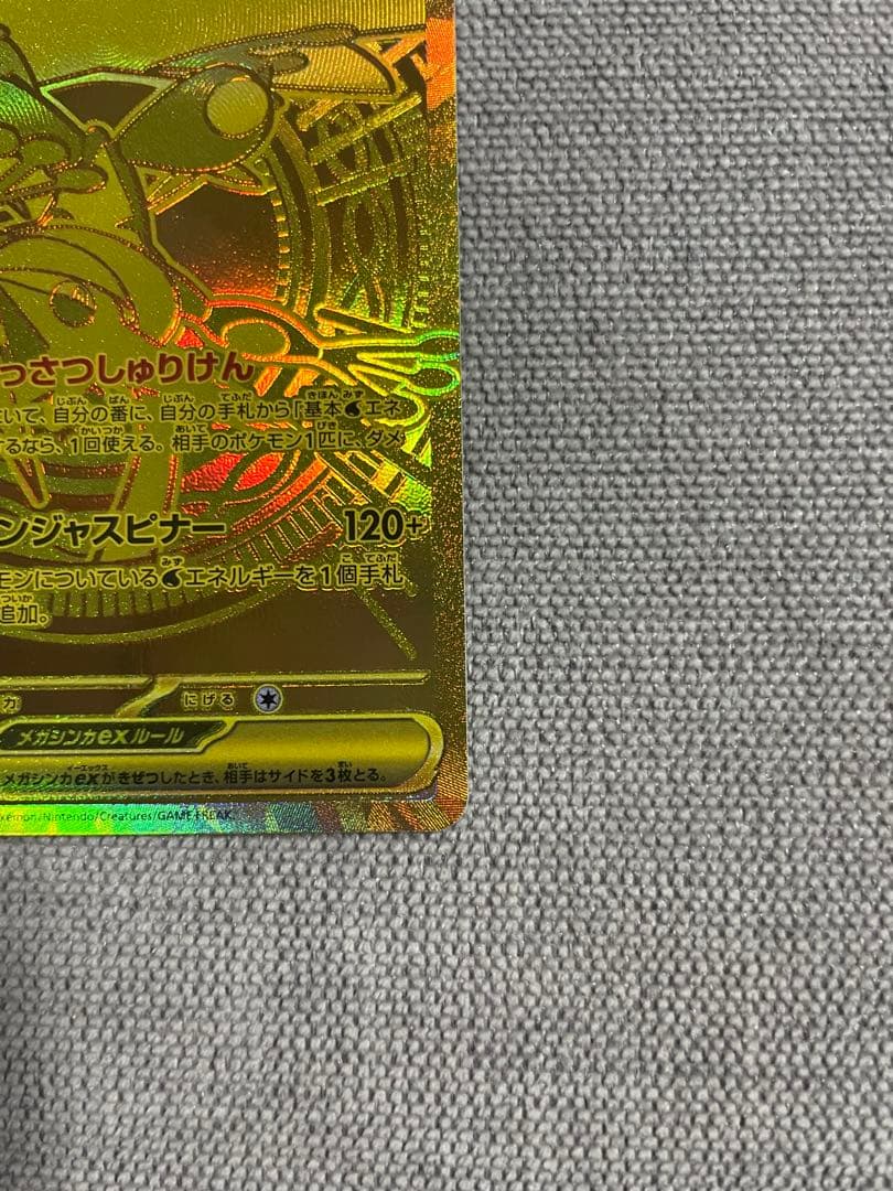 メガゲッコウガEX MUR センタリング良好