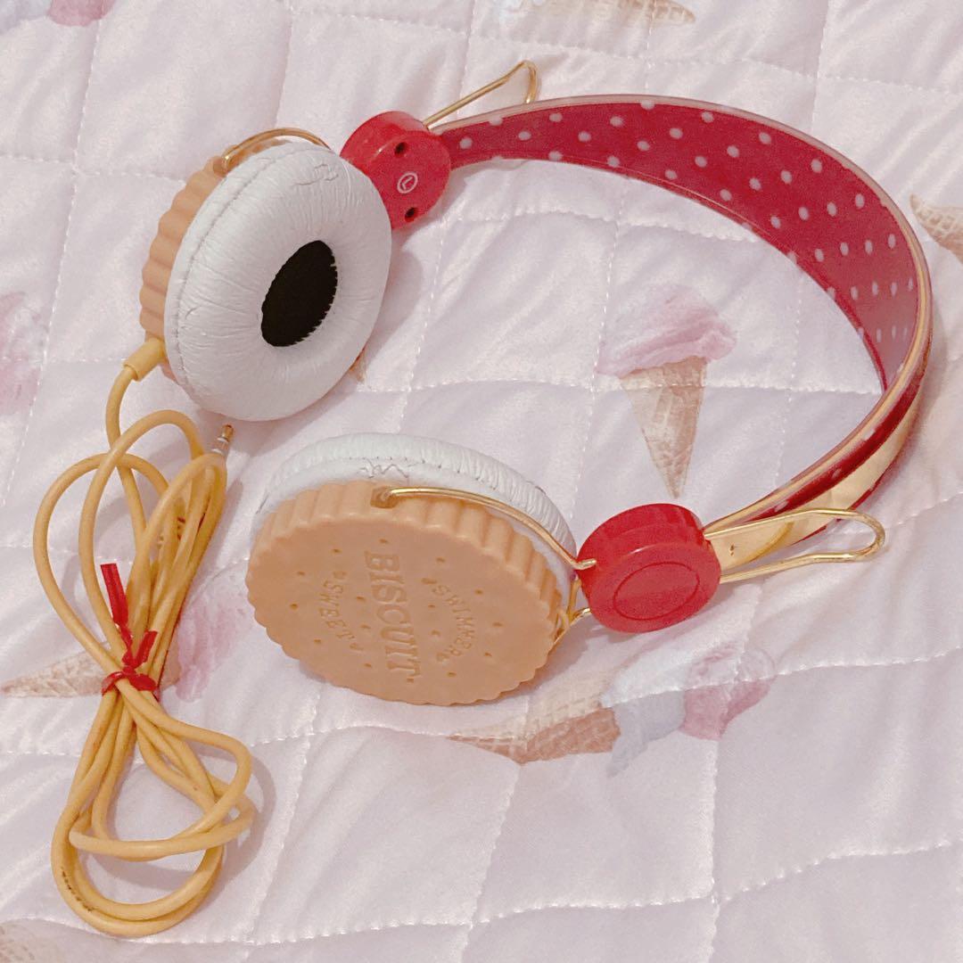 ♡swimmer ビスケットヘッドホン レトロファンシートイ スイマー♡