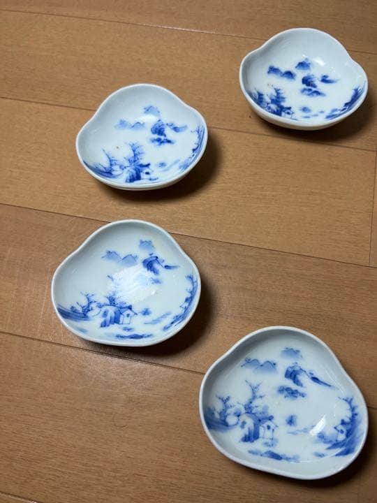 765 有秀堂　小皿　5客　　　　有田焼