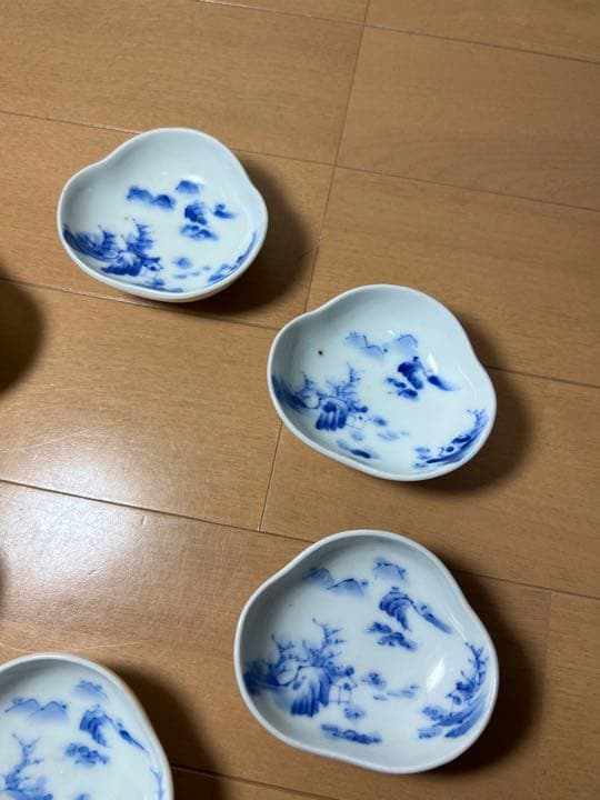 765 有秀堂　小皿　5客　　　　有田焼
