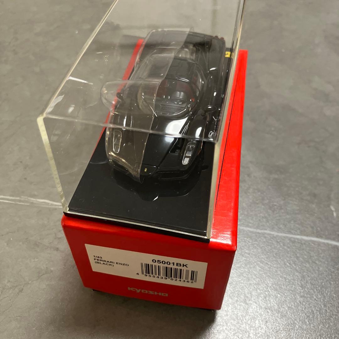 ミニカー Ferrari ENZO BLACK 1/43 Kyosho