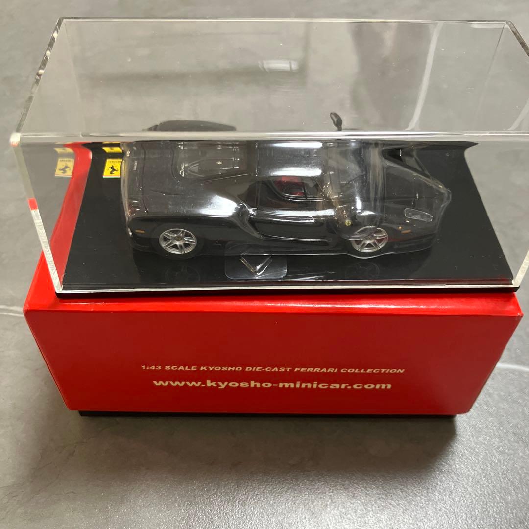 ミニカー Ferrari ENZO BLACK 1/43 Kyosho