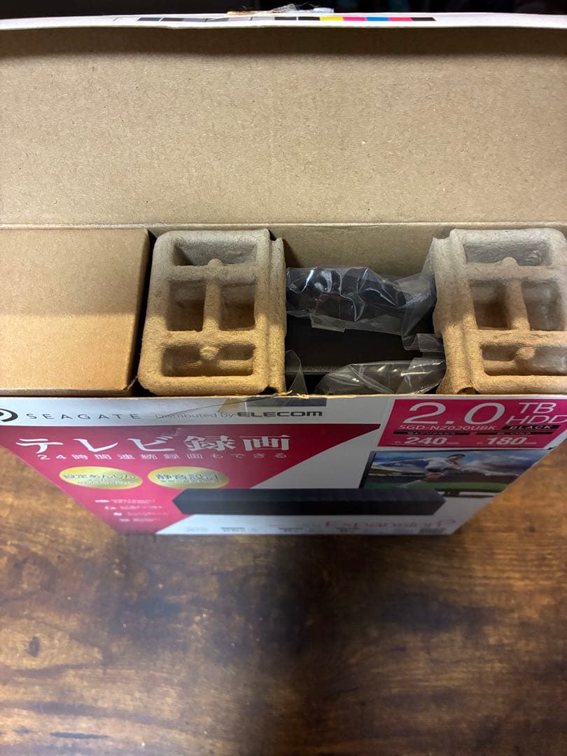 SEAGATE 2.0TB外付けHDD SGD-NZ020UBK エレコム