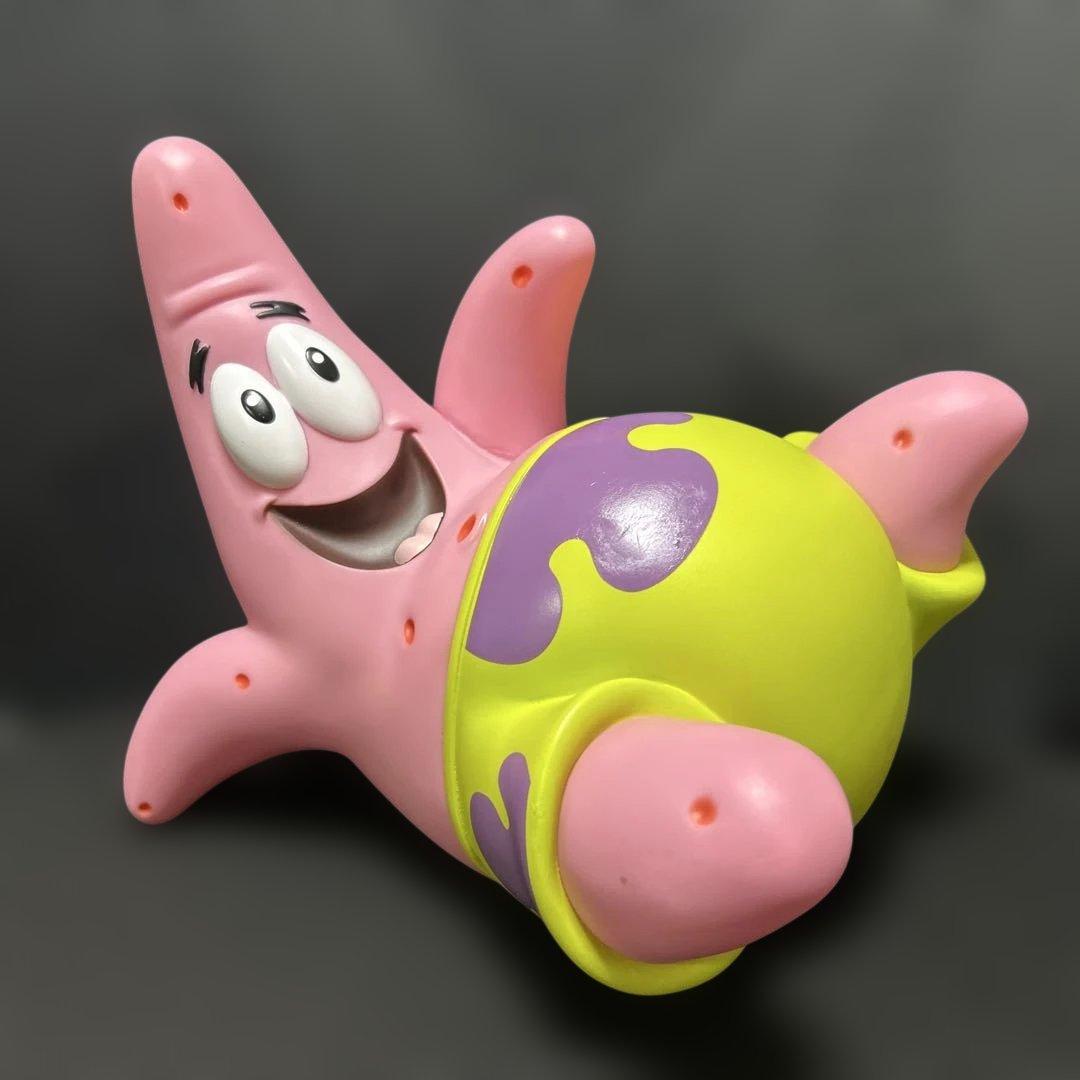 パトリック フィギュア バンク スポンジボブ　アメリカ雑貨　貯金額