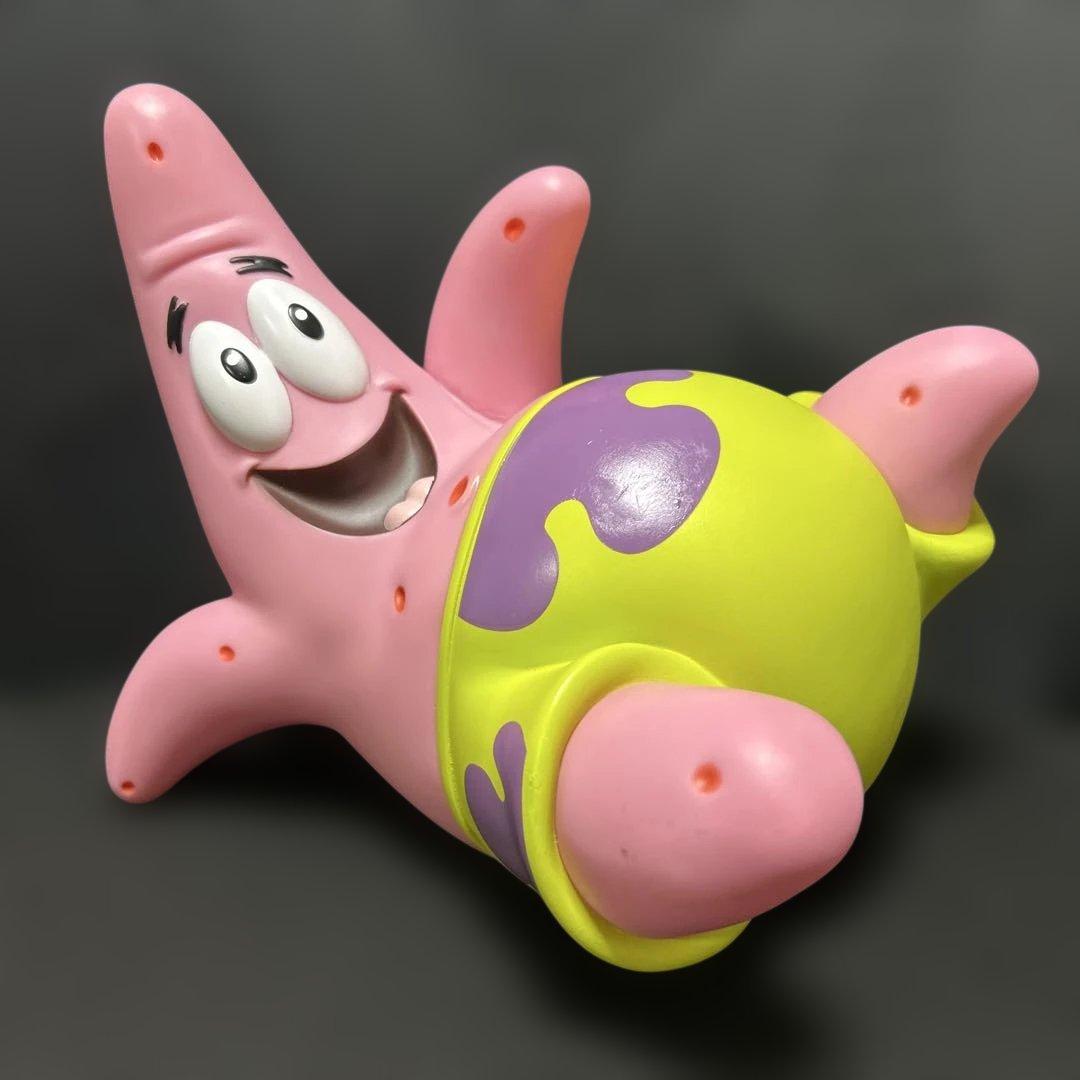 パトリック フィギュア バンク スポンジボブ　アメリカ雑貨　貯金額