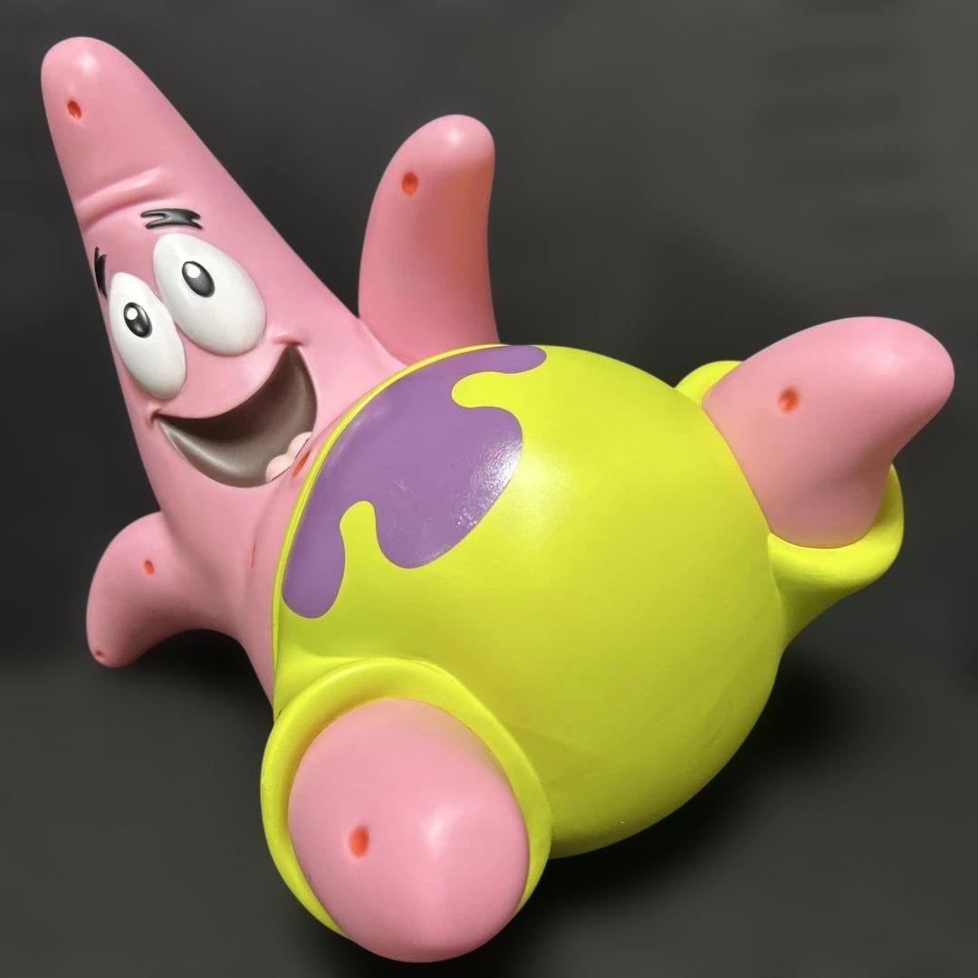 パトリック フィギュア バンク スポンジボブ　アメリカ雑貨　貯金額