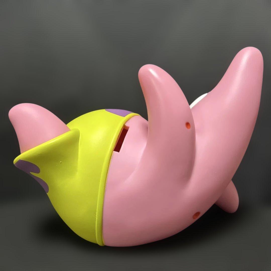 パトリック フィギュア バンク スポンジボブ　アメリカ雑貨　貯金額