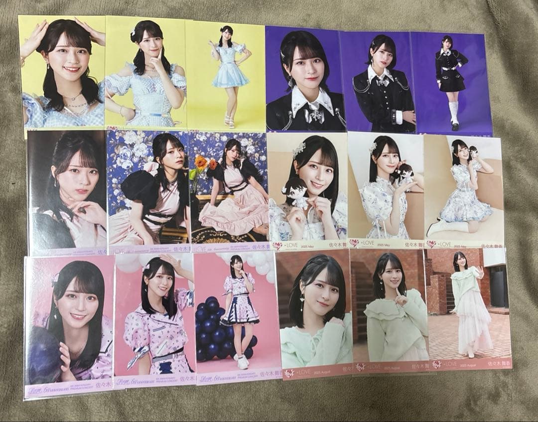 佐々木舞香生写真 まとめ売り 57枚