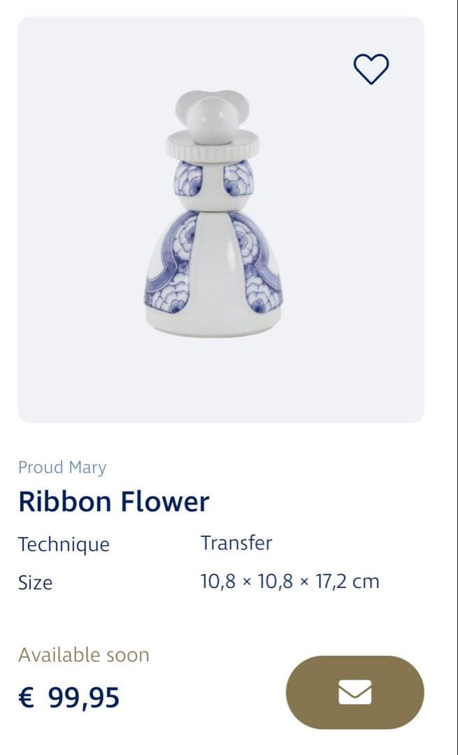 【希少】ロイヤルデルフト＊オランダ＊プラウドメアリー