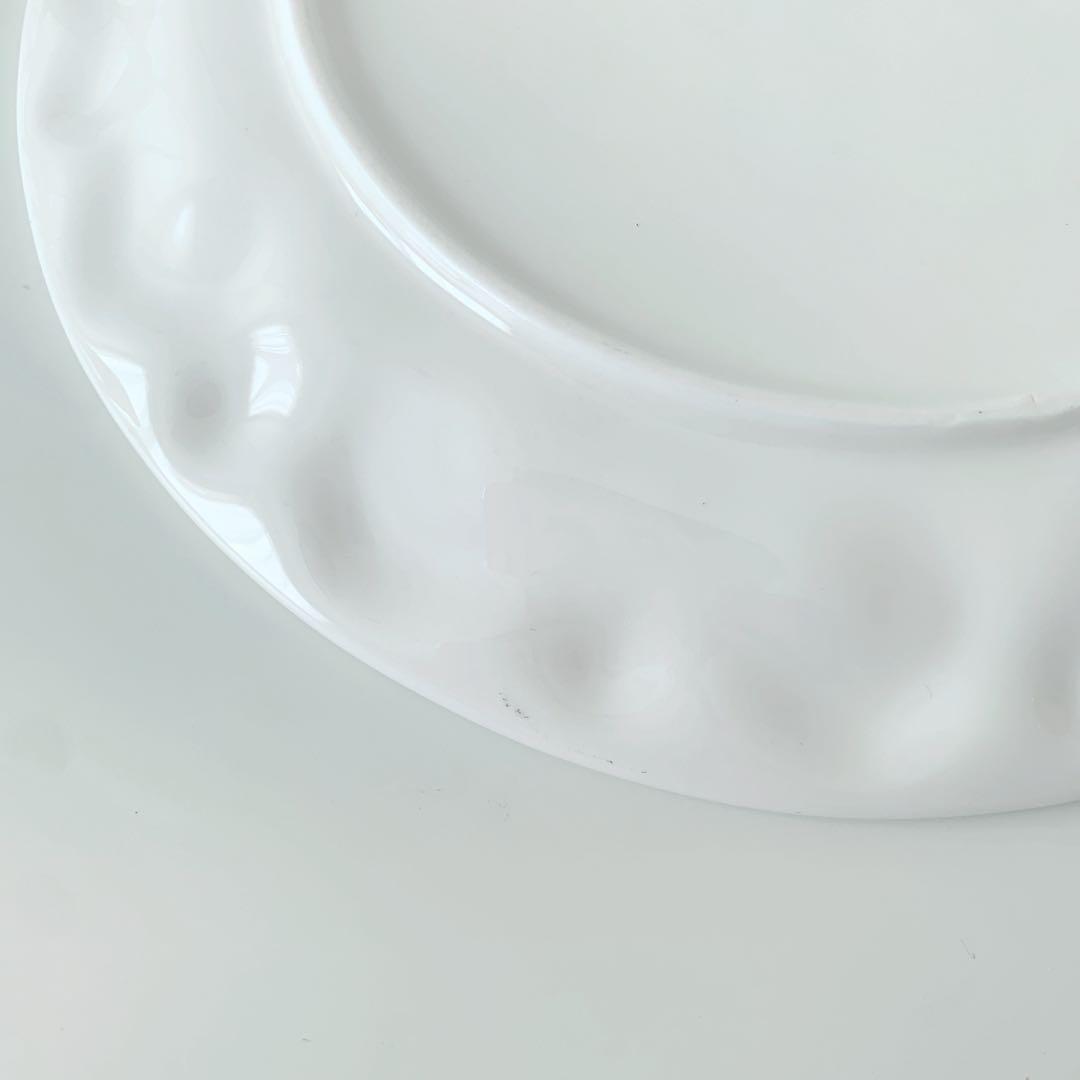 francfranc　ホイップ プレート ホワイト 姫系 ①