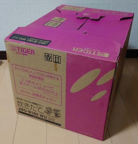 タイガー炊飯ジャー 炊きたて JBG-B180 １升炊き 新品未使用