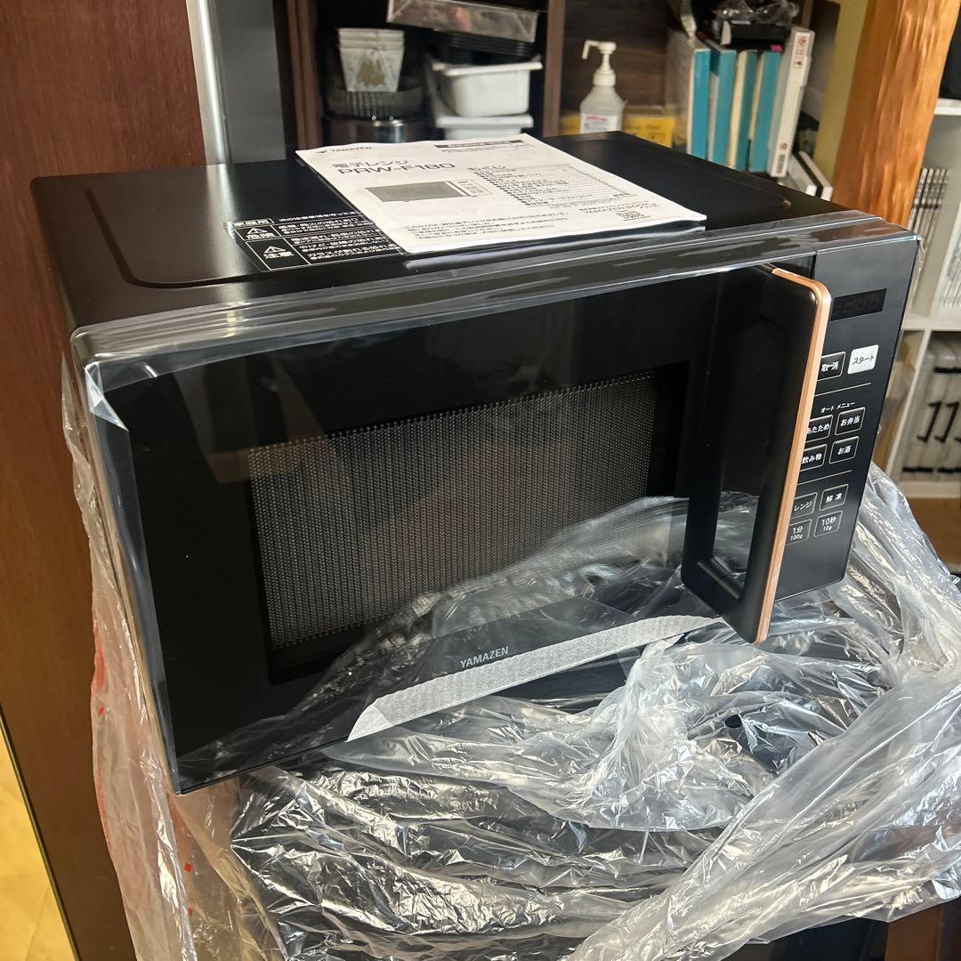 N*8様 YAMAZEN 電子レンジ PRW-F180 ブラック