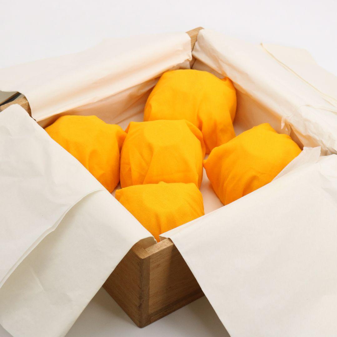 林敏夫作 白磁唐草文湯呑 五客 板谷波山弟子 茶碗 煎茶道具　C695　DD