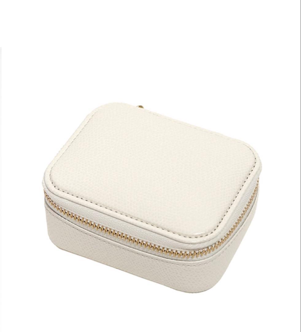 【新品箱付き】銀座伊東屋 ジュエリーケース シェルホワイト カラーチャート