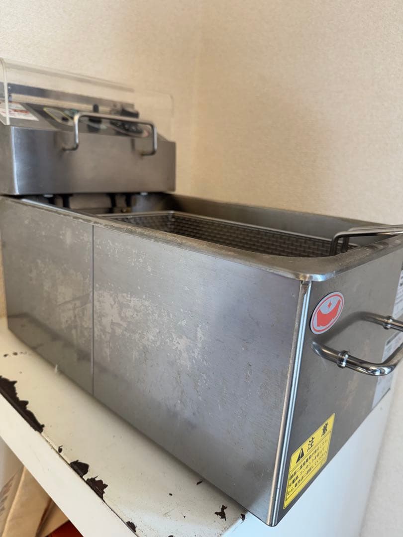 MARUZEN マルゼン　中型電気フライヤー ステンレス製