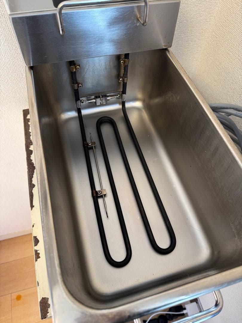 MARUZEN マルゼン　中型電気フライヤー ステンレス製