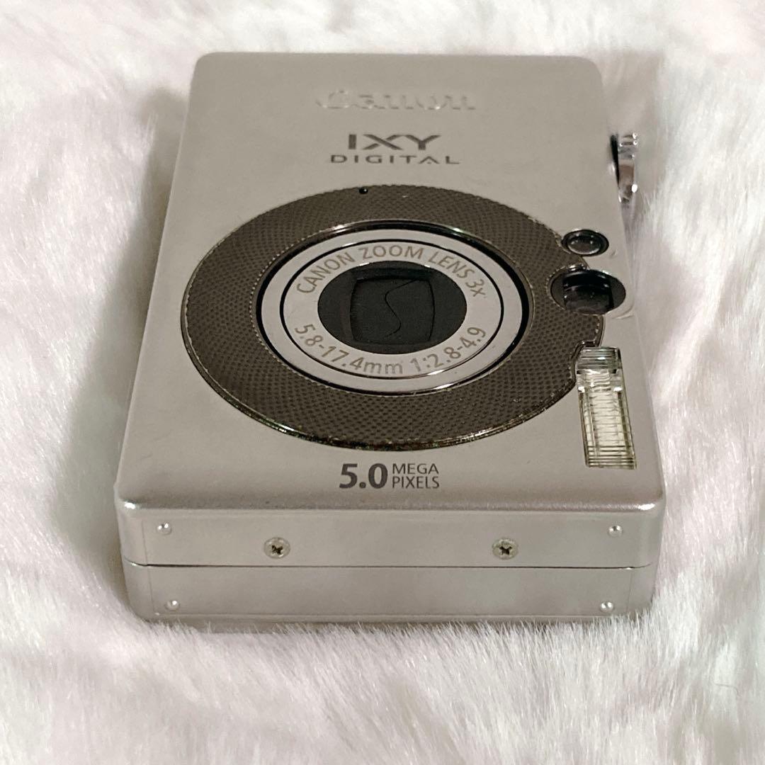 【極美品】Canon IXY DIGITAL 55 デジカメ シルバー 箱付