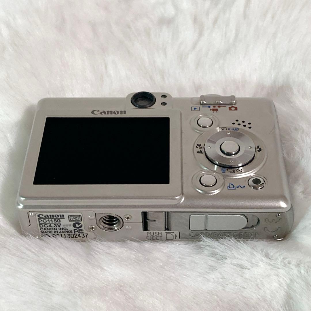 【極美品】Canon IXY DIGITAL 55 デジカメ シルバー 箱付