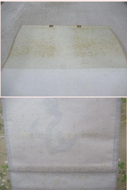 大徳寺立花大亀直筆　開門多落葉　共箱