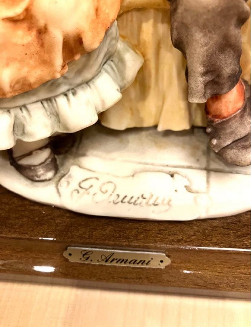 置物 g. Armani Giuseppe Armani DOG CHILDREN