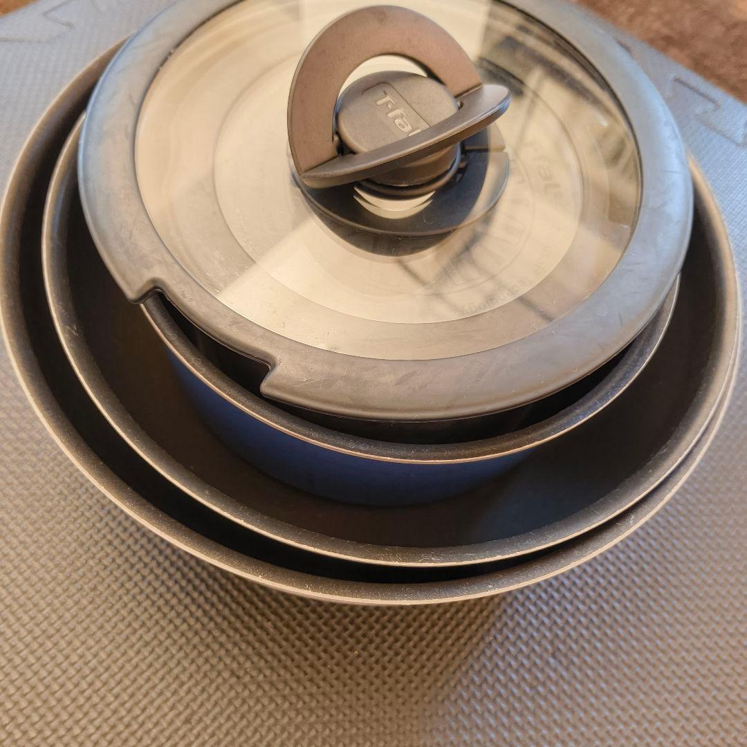 ティファール インジニオ・ネオ ロイヤルブルー 5点セット 深型あり