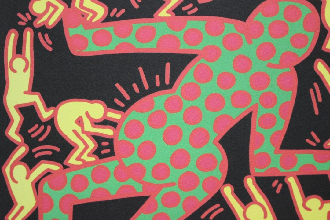 キース・ヘリング Untitled エスタンプリトグラフ 7/250