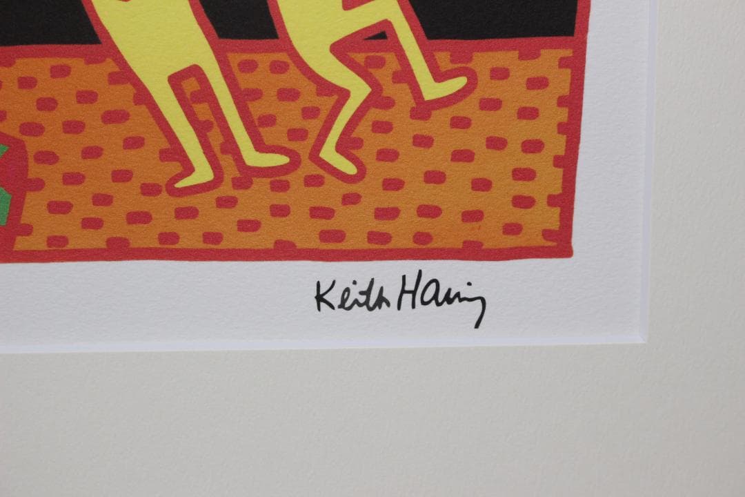 キース・ヘリング Untitled エスタンプリトグラフ 7/250