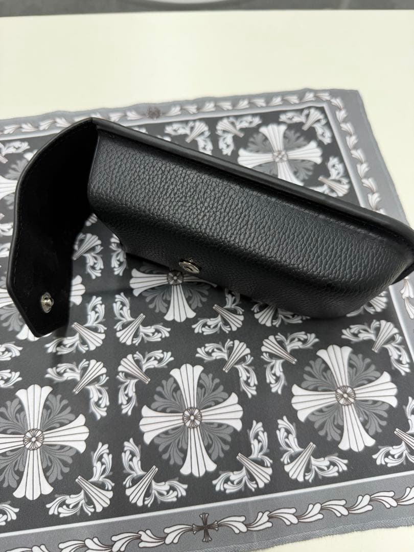 CHROME HEARTS (クロムハーツ) メガネケース レザーハードケース