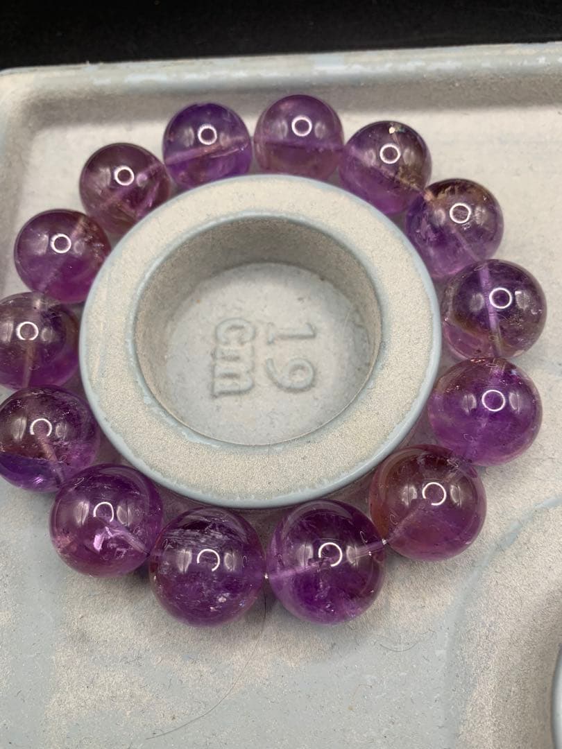 アメトリンブレスレット 17ミリ　内径19